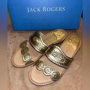Platinum Jack Rogers Caroline Flat Sandal
